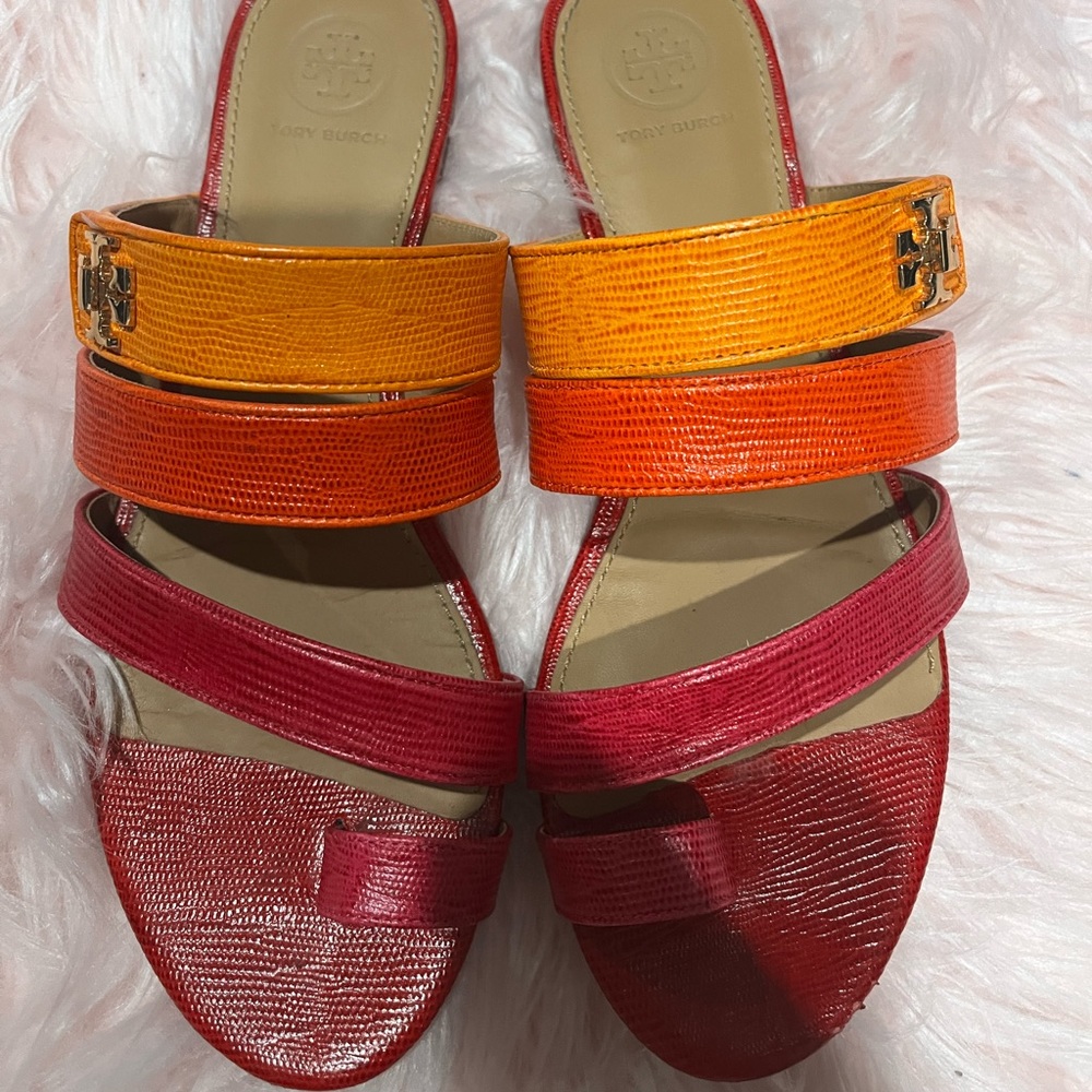 Tory Burch multicolored sandals size 8